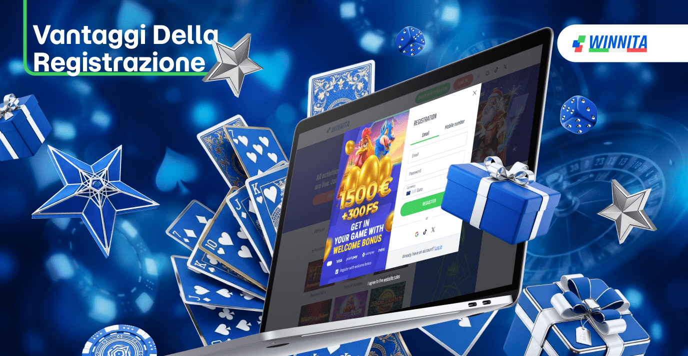 Ci sono vantaggi di registrazione Winnit